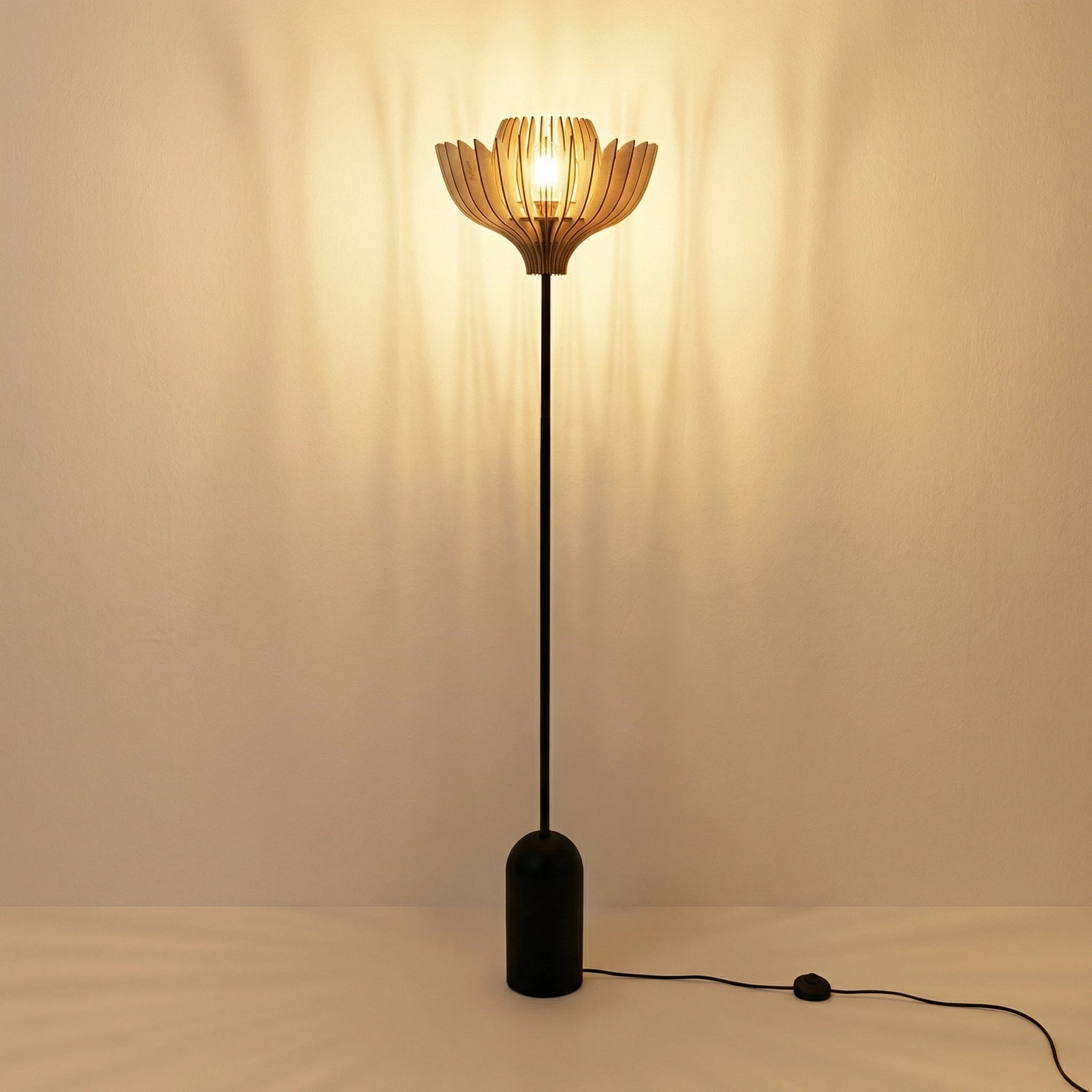 Nos lampadaires en bois