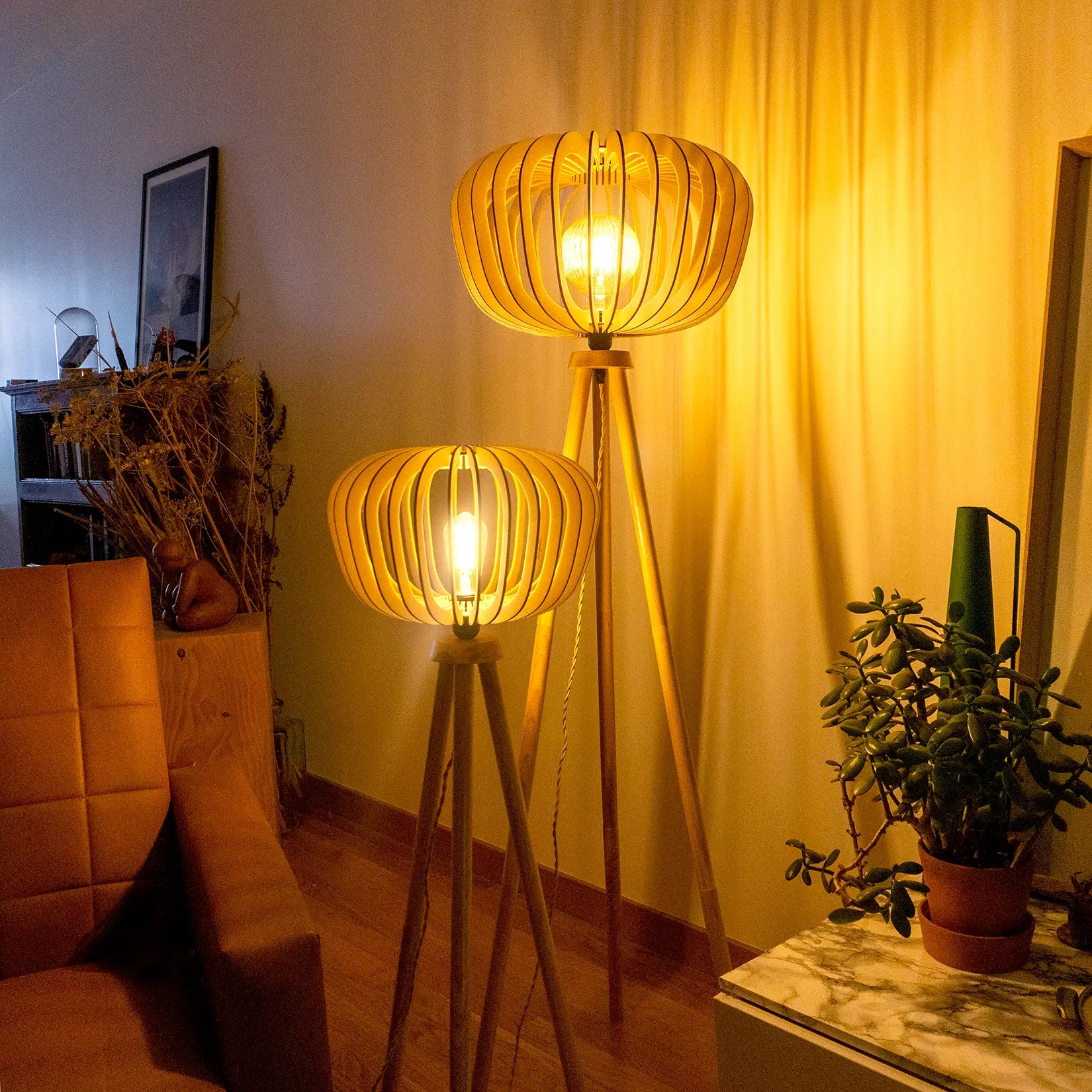 Agathe | Lampadaire - Atelier Loupiote | Lampes artisanales françaises