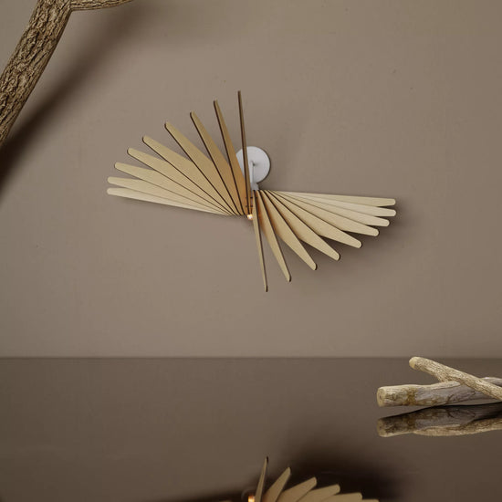 Applique Albatros | L'imparfait - Atelier Loupiote | Lampes artisanales françaises