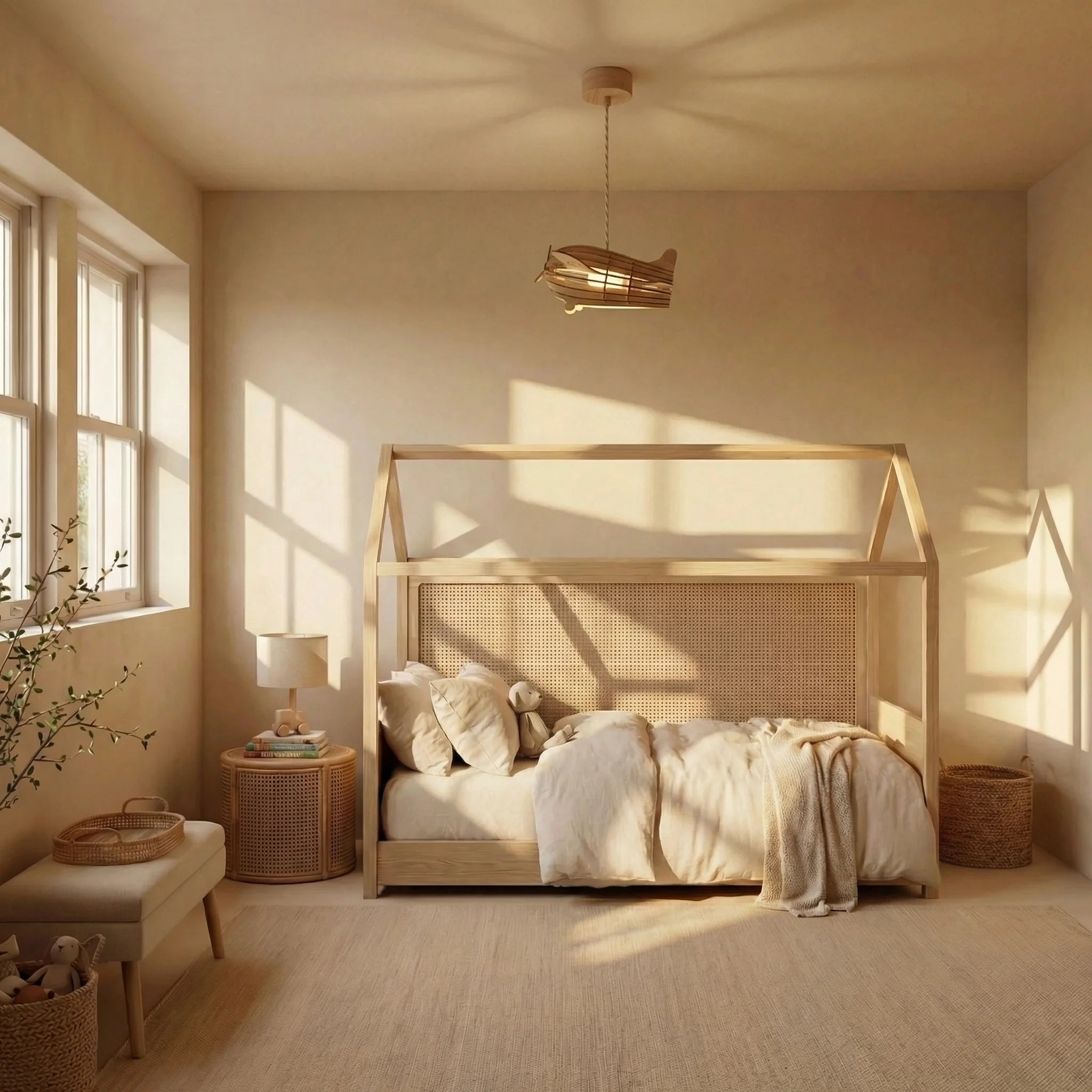 Antoine teinté Chêne | Suspension