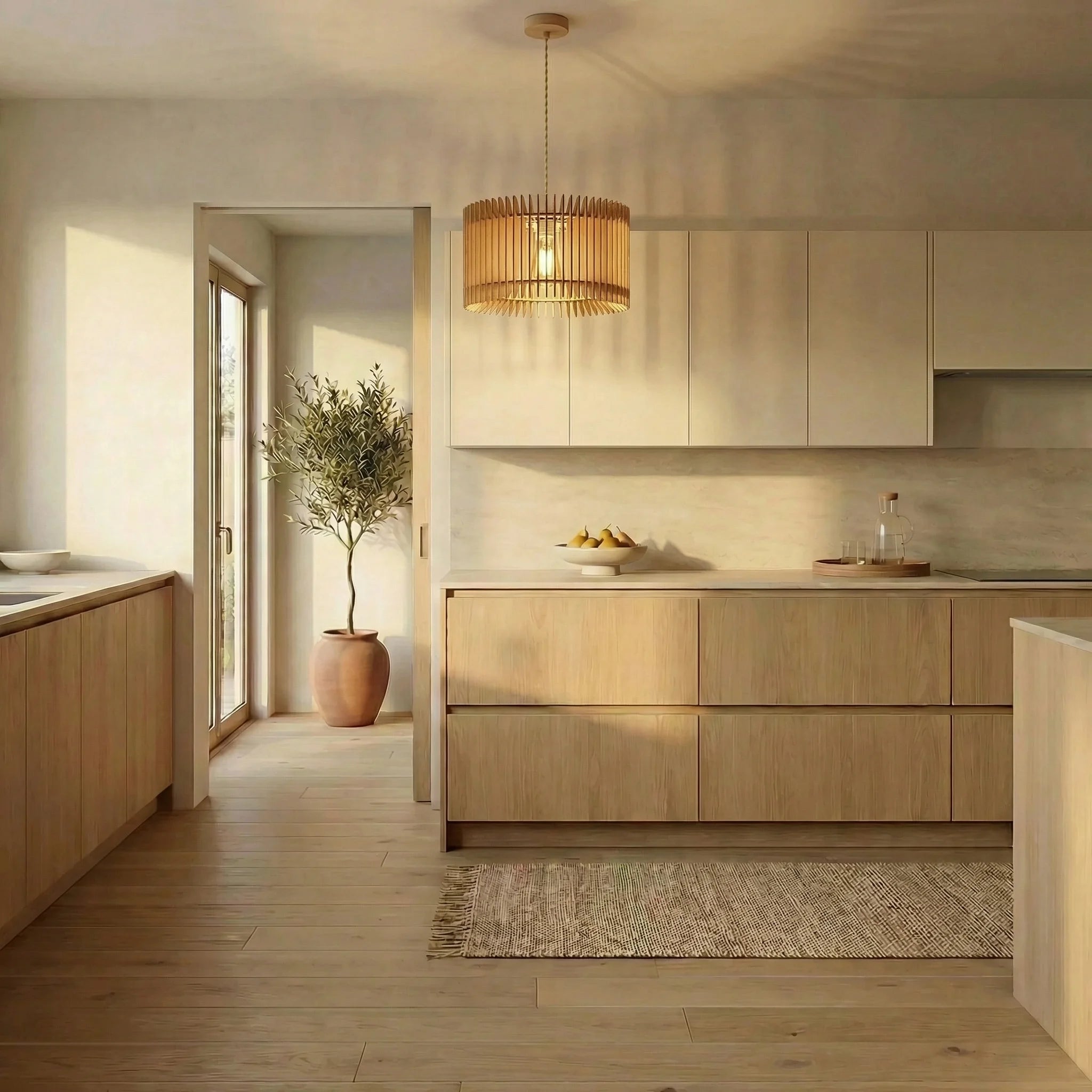 Apollon teinté Chêne | Suspension