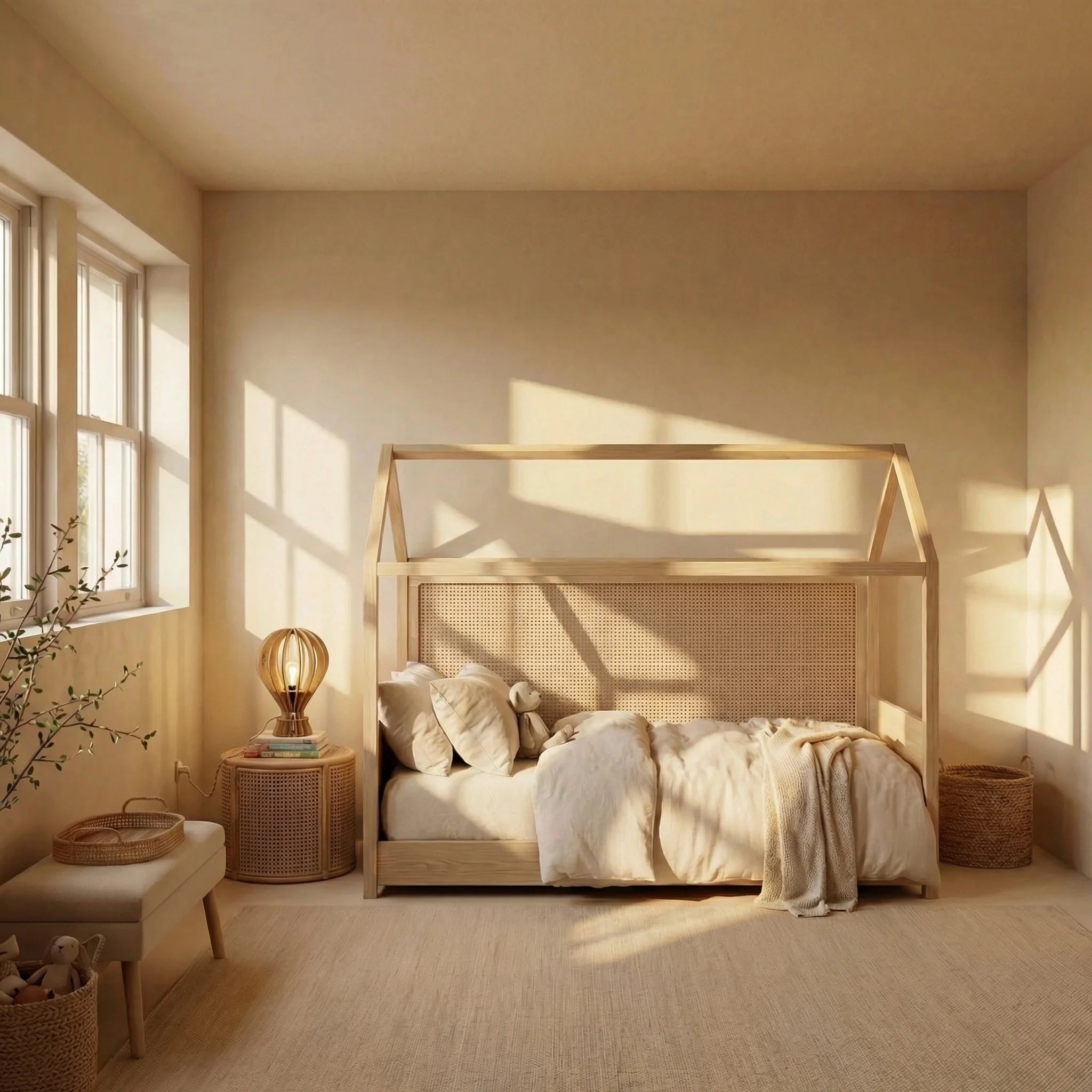 Archimède teinté Chêne | Baladeuse