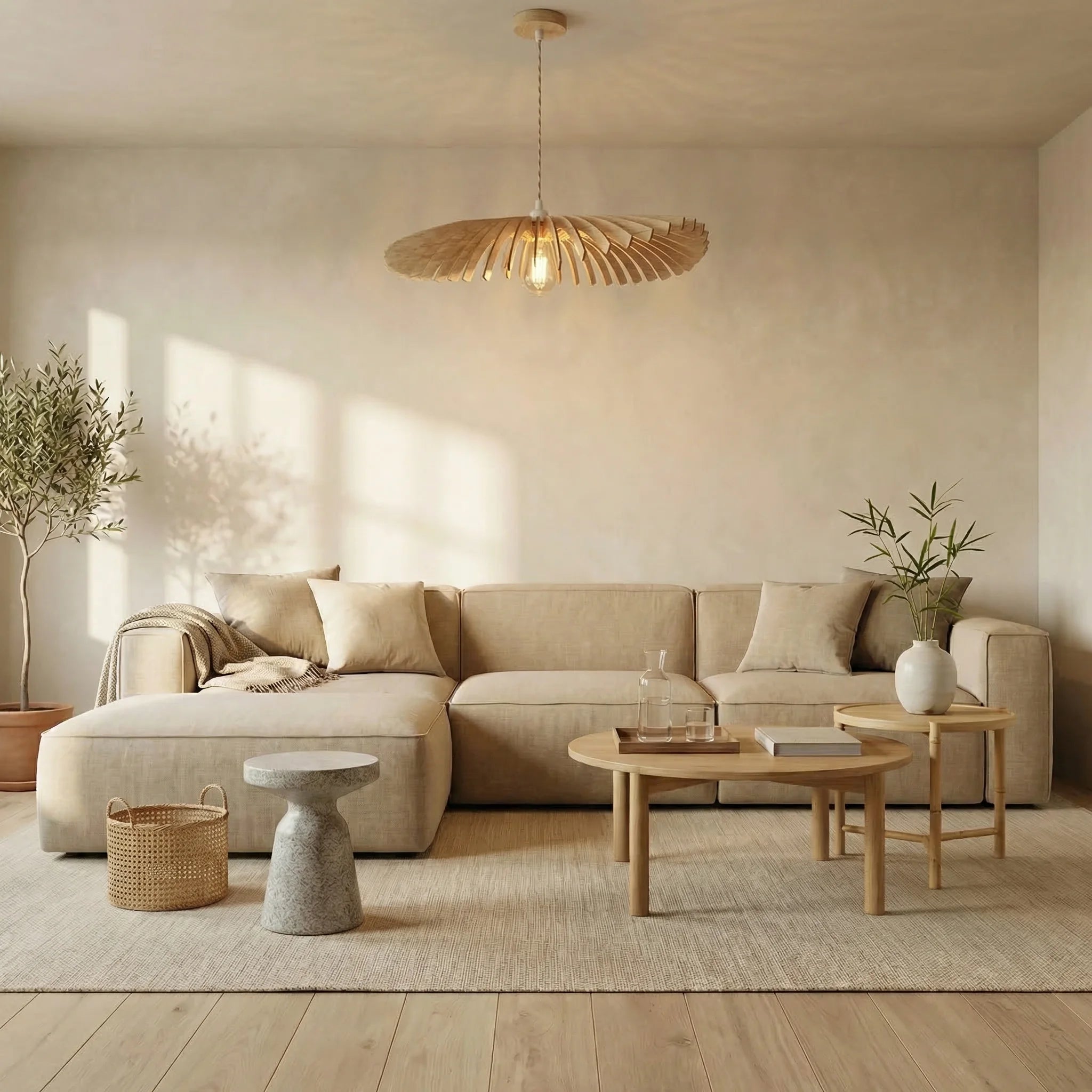 Cygne teinté chêne | Suspension