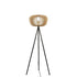 Agathe teinté Chêne | Lampadaire