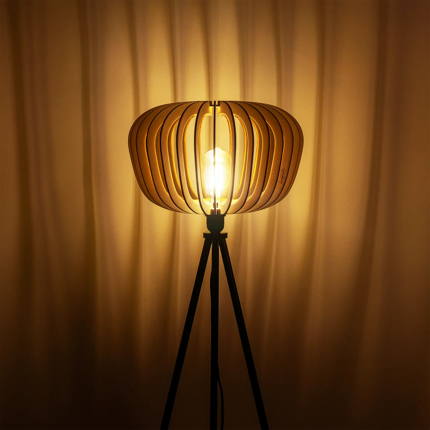 Agathe | Lampadaire - Atelier Loupiote | Lampes artisanales françaises