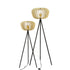 Duo Agathe | Lampadaire - Atelier Loupiote | Lampes artisanales françaises