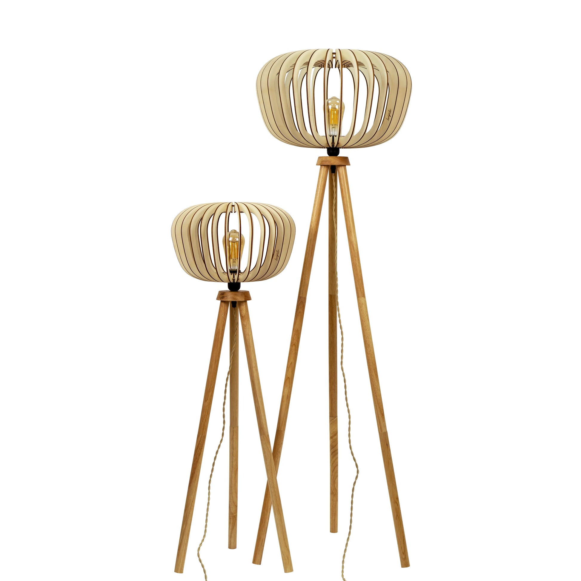 Agathe | Lampadaire - Atelier Loupiote | Lampes artisanales françaises