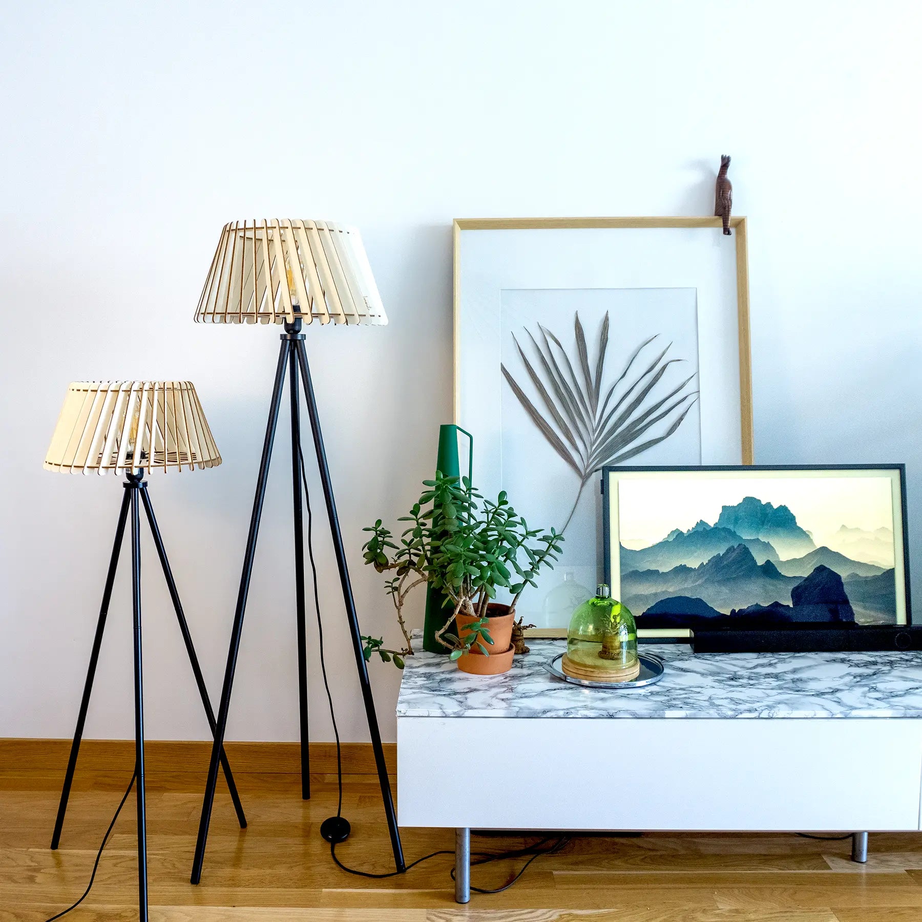 Alizée | Lampadaire - Atelier Loupiote | Lampes artisanales françaises