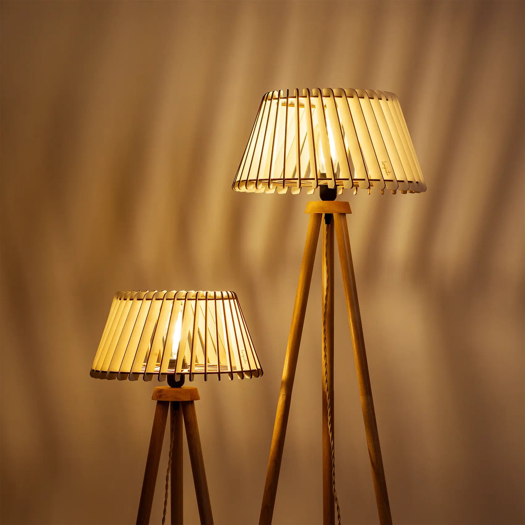 Alizée | Lampadaire - Atelier Loupiote | Lampes artisanales françaises