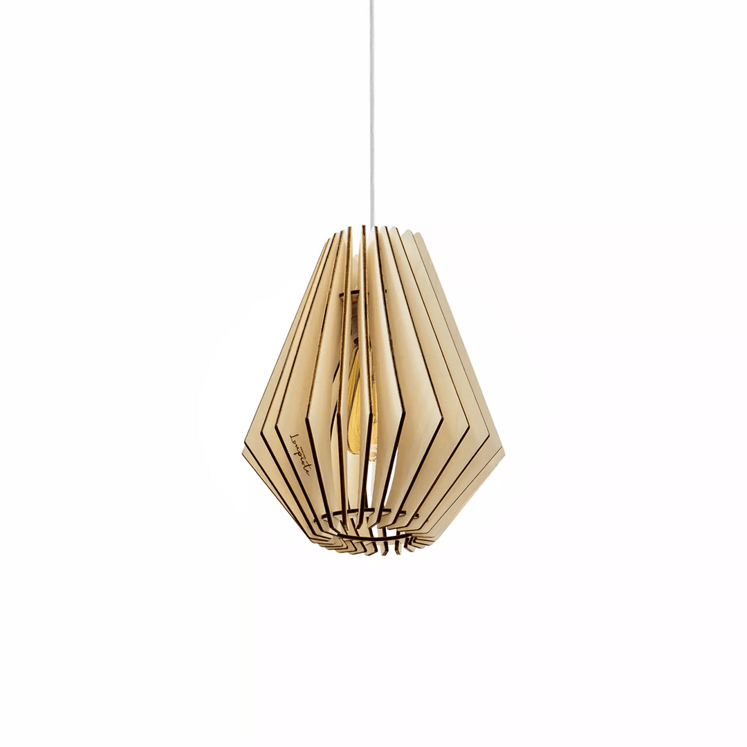 AMBRE - Suspension bois - Atelier Loupiote