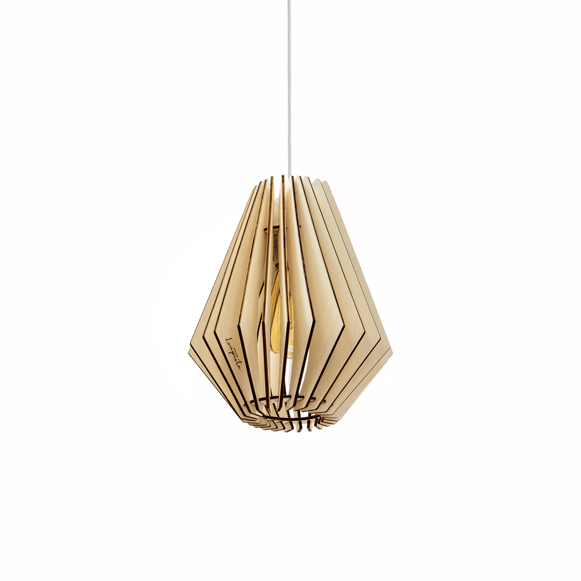 Ambre | Suspension - Atelier Loupiote | Lampes artisanales françaises