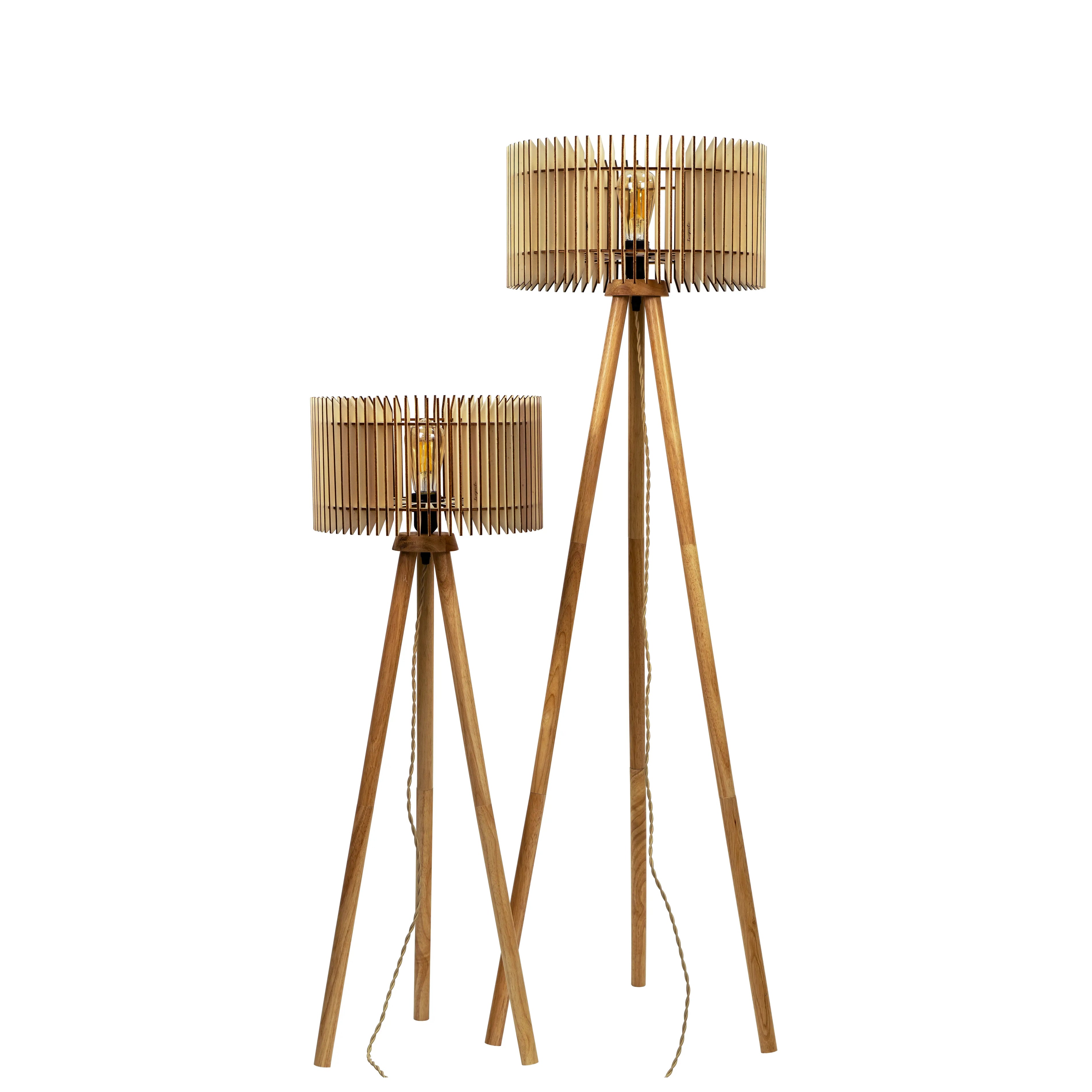 Duo Apollon - Atelier Loupiote | Lampes artisanales françaises