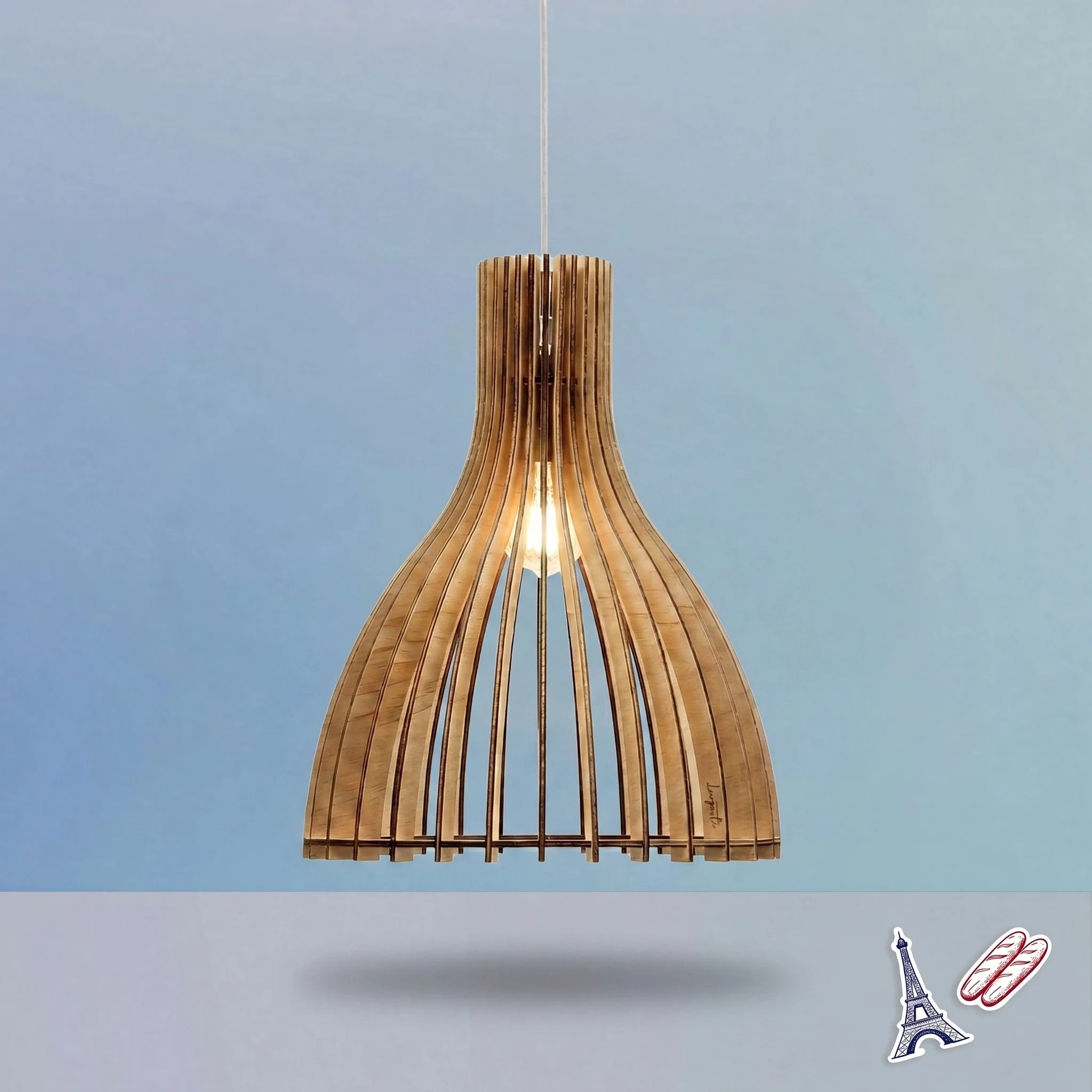 Ariel teinté Chêne | Suspension