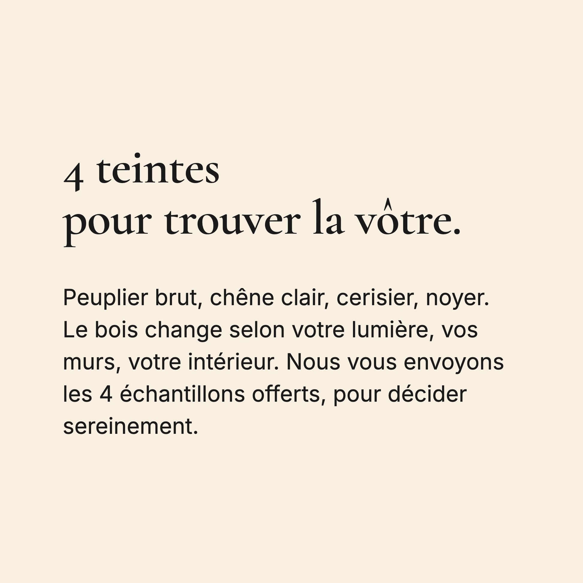 Kit Découverte | Kit d'échantillons bois