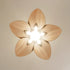 Dahlia teinté Chêne | Ventilateur de plafond