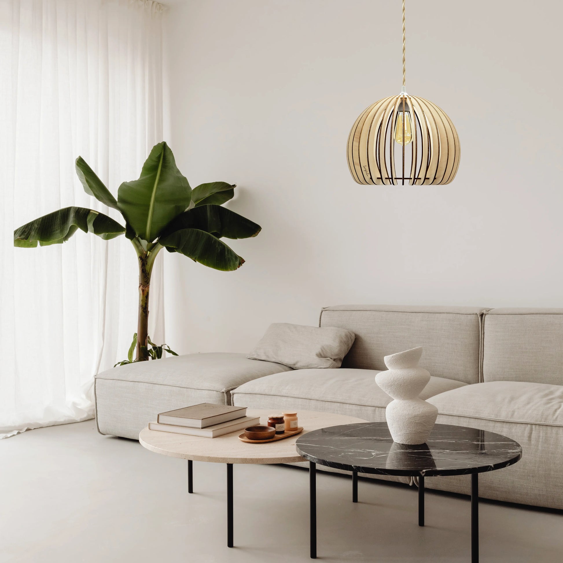 Atlas | Suspension - Atelier Loupiote | Lampes artisanales françaises