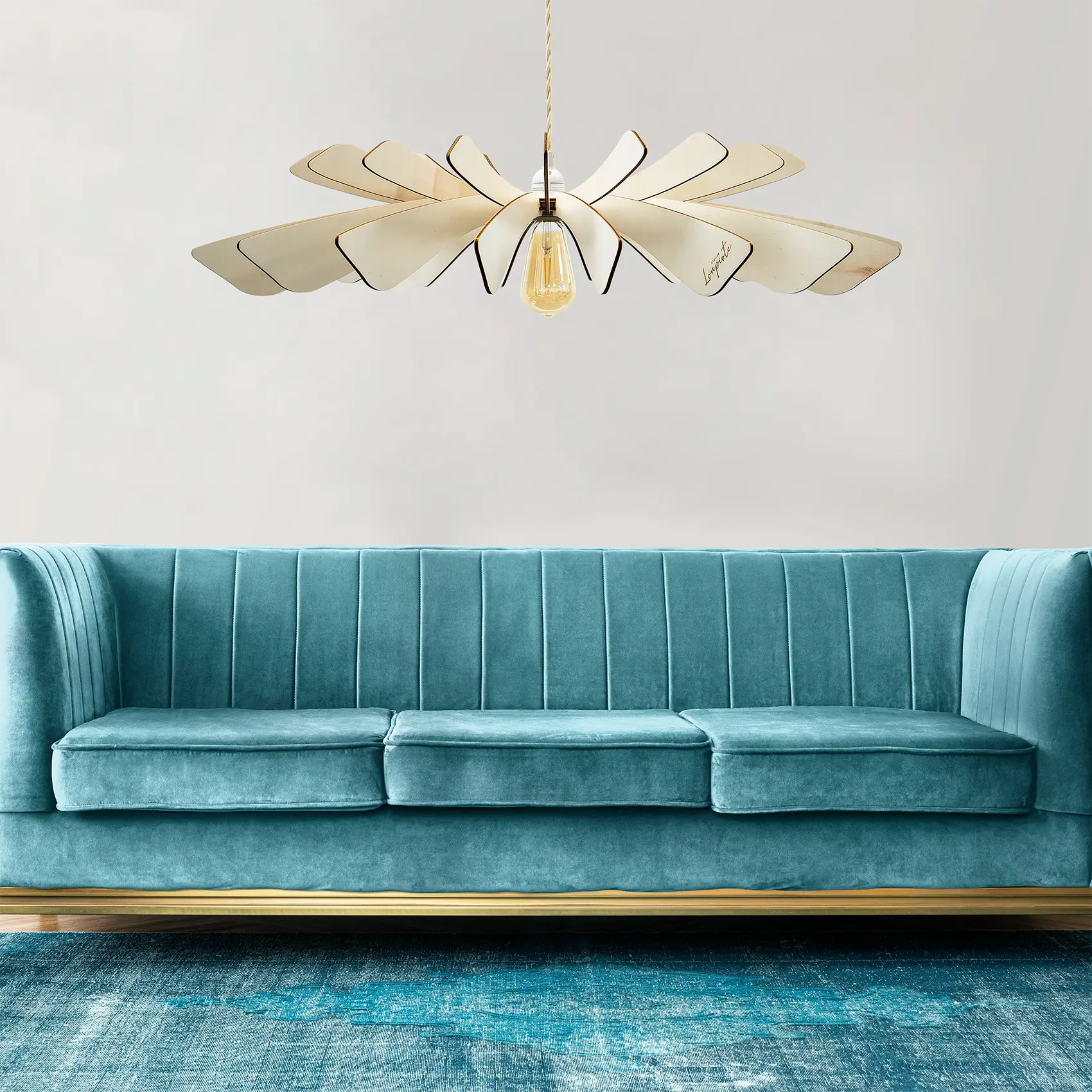 Aurora | Suspension - Atelier Loupiote | Lampes artisanales françaises