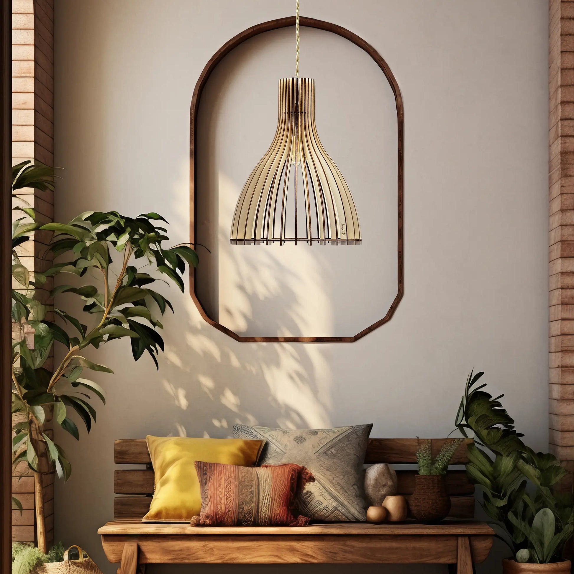 Ariel | Suspension - Atelier Loupiote | Lampes artisanales françaises
