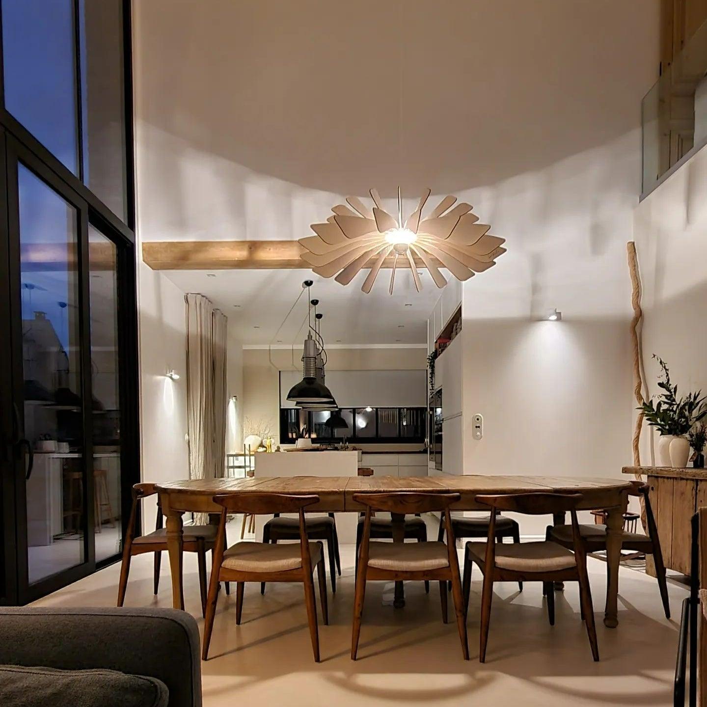 Aurora | Suspension - Atelier Loupiote | Lampes artisanales françaises