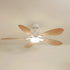Libellule teinté Chêne | Ventilateur de plafond