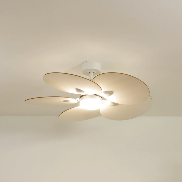 Lotus ventilateur de plafond en bois