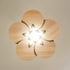 Lotus teinté Chêne | Ventilateur de plafond