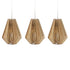 Trio Ambre teinté Chêne