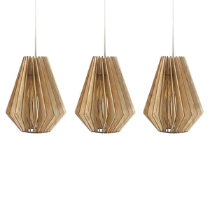 Trio Ambre teinté Chêne