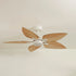 Virevole teinté Chêne | Ventilateur de plafond
