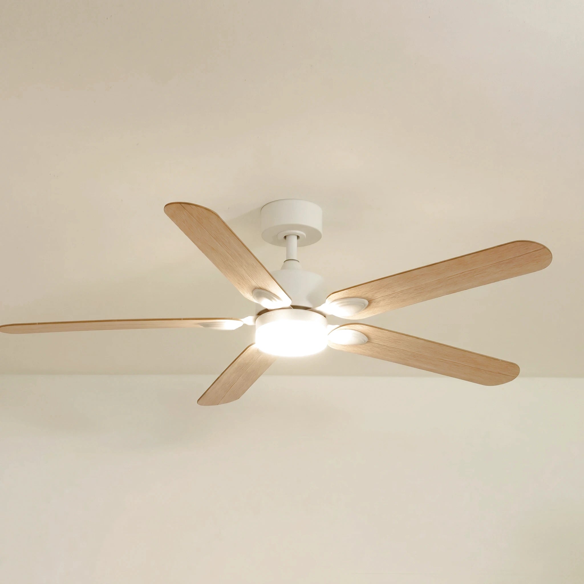Zéphyr teinté Chêne | Ventilateur de plafond