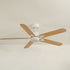 Zéphyr teinté Chêne | Ventilateur de plafond