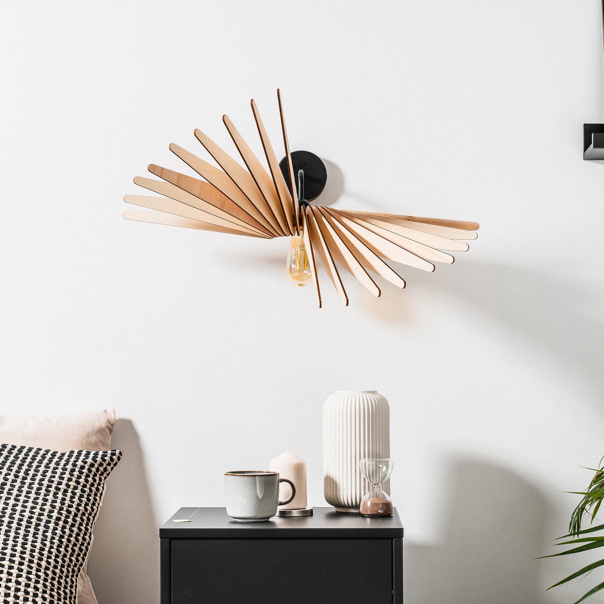 Albatros | Wandlampe - Atelier Loupiote | Handgefertigte französische Lampen