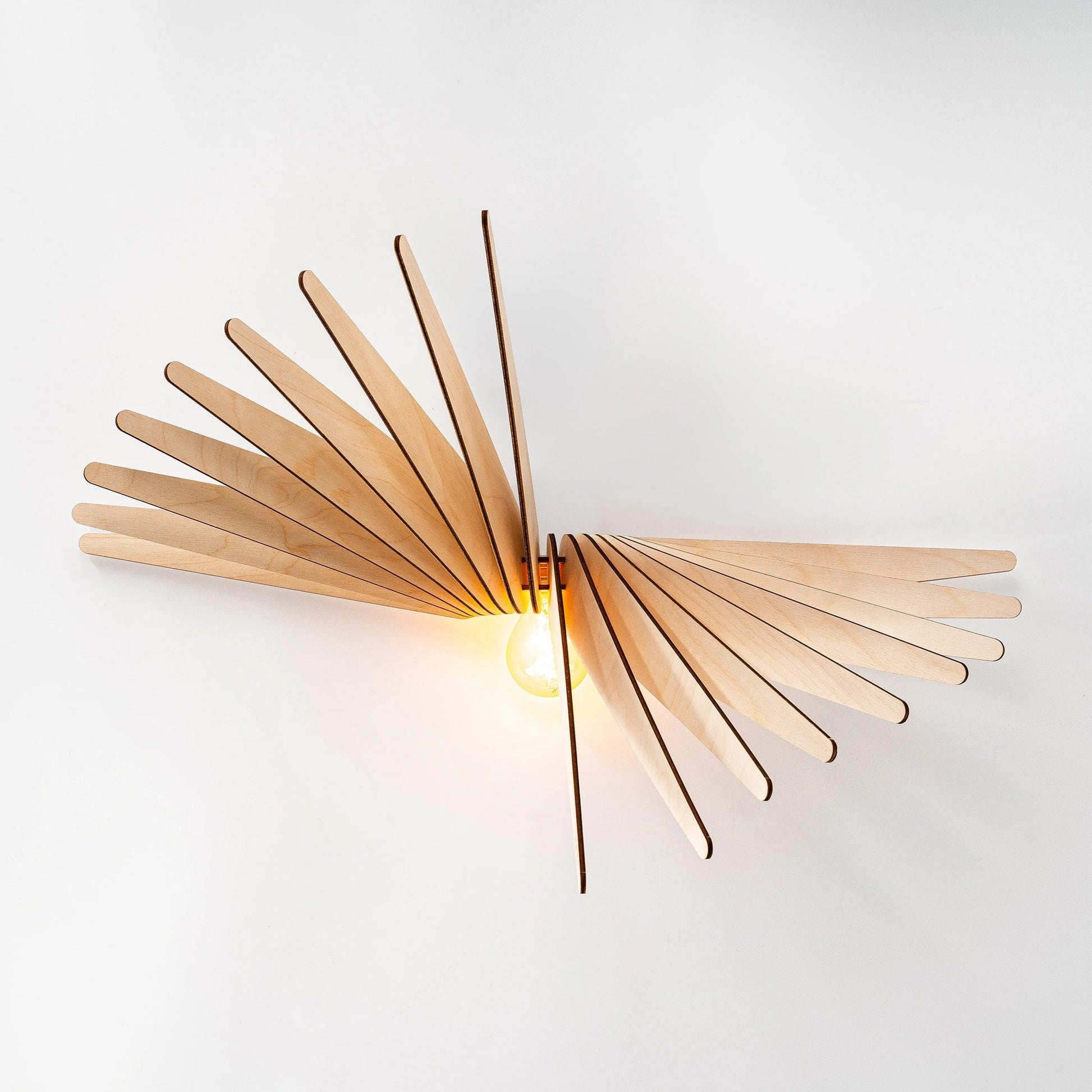 Albatros | Applique - Atelier Loupiote | Lampes artisanales françaises