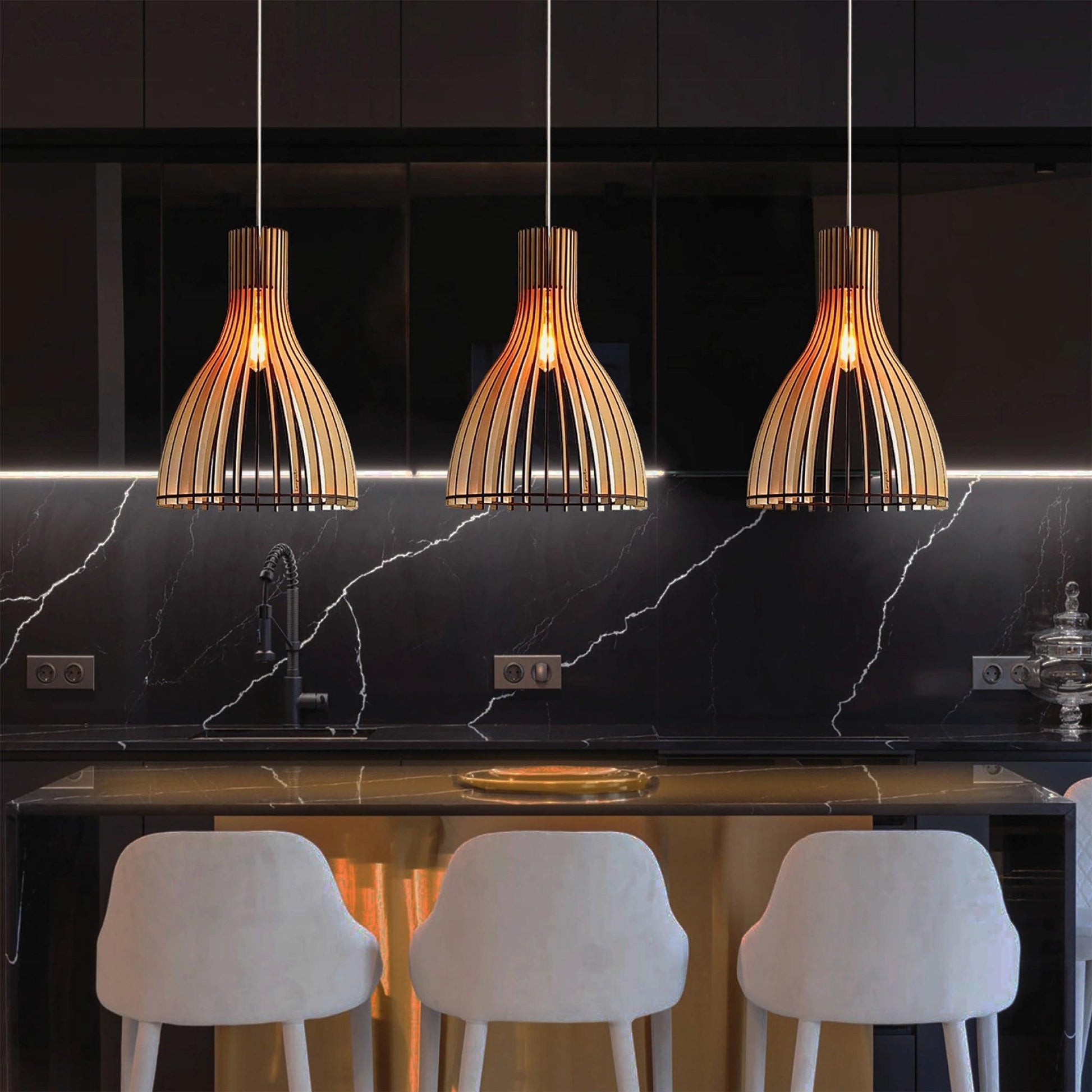 Ariel | Suspension - Atelier Loupiote | Lampes artisanales françaises
