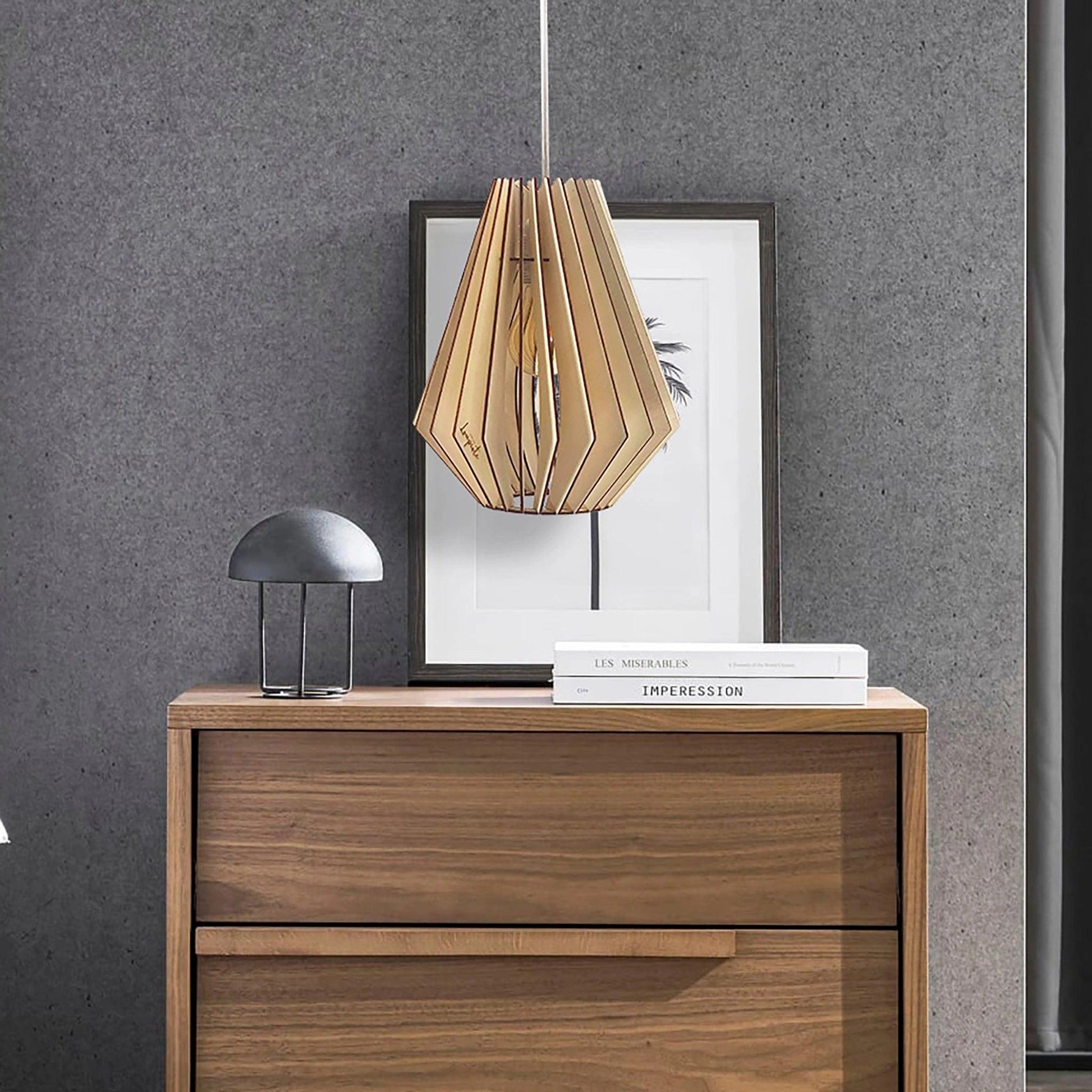 Ambre | Suspension - Atelier Loupiote | Lampes artisanales françaises