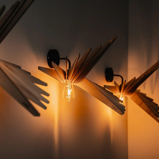 Albatros | Wandlampe - Atelier Loupiote | Handgefertigte französische Lampen