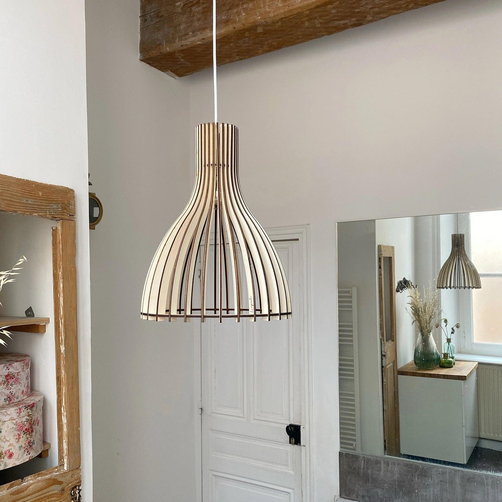 Ariel | Suspension - Atelier Loupiote | Lampes artisanales françaises