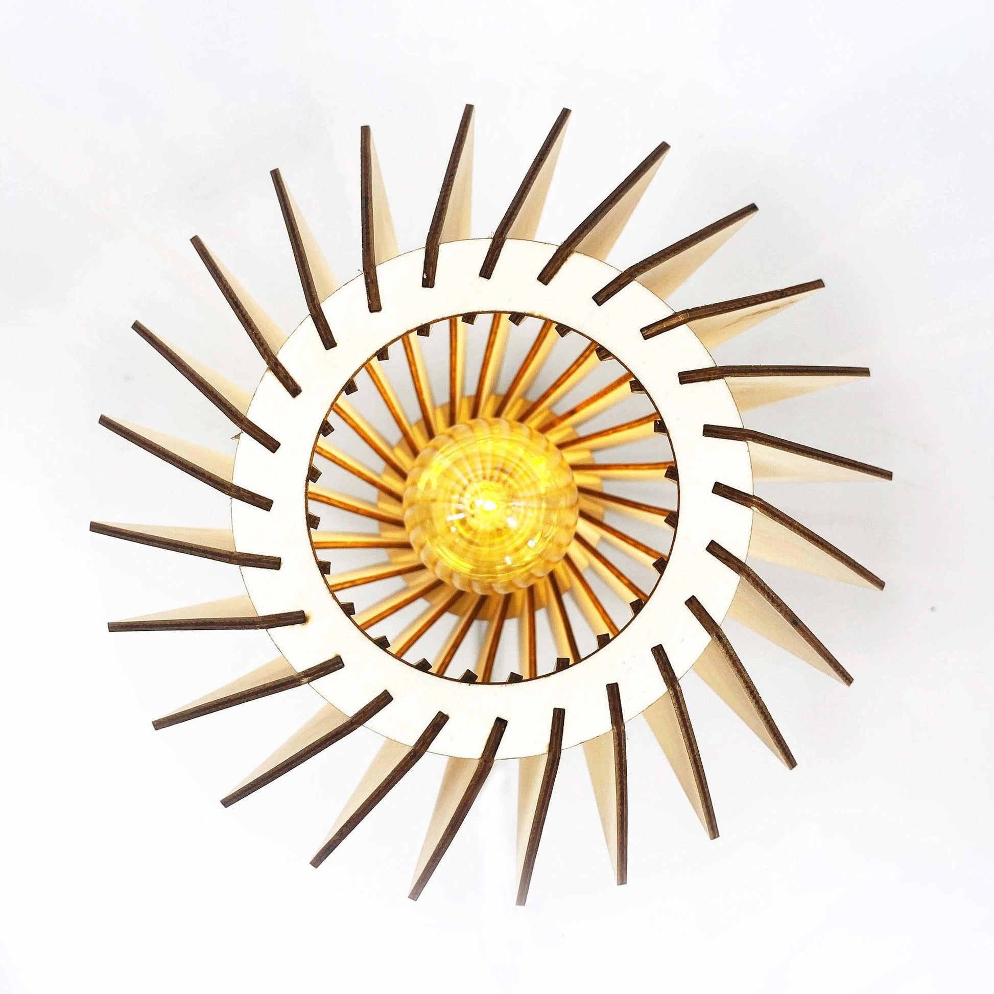 Ambre | Suspension - Atelier Loupiote | Lampes artisanales françaises