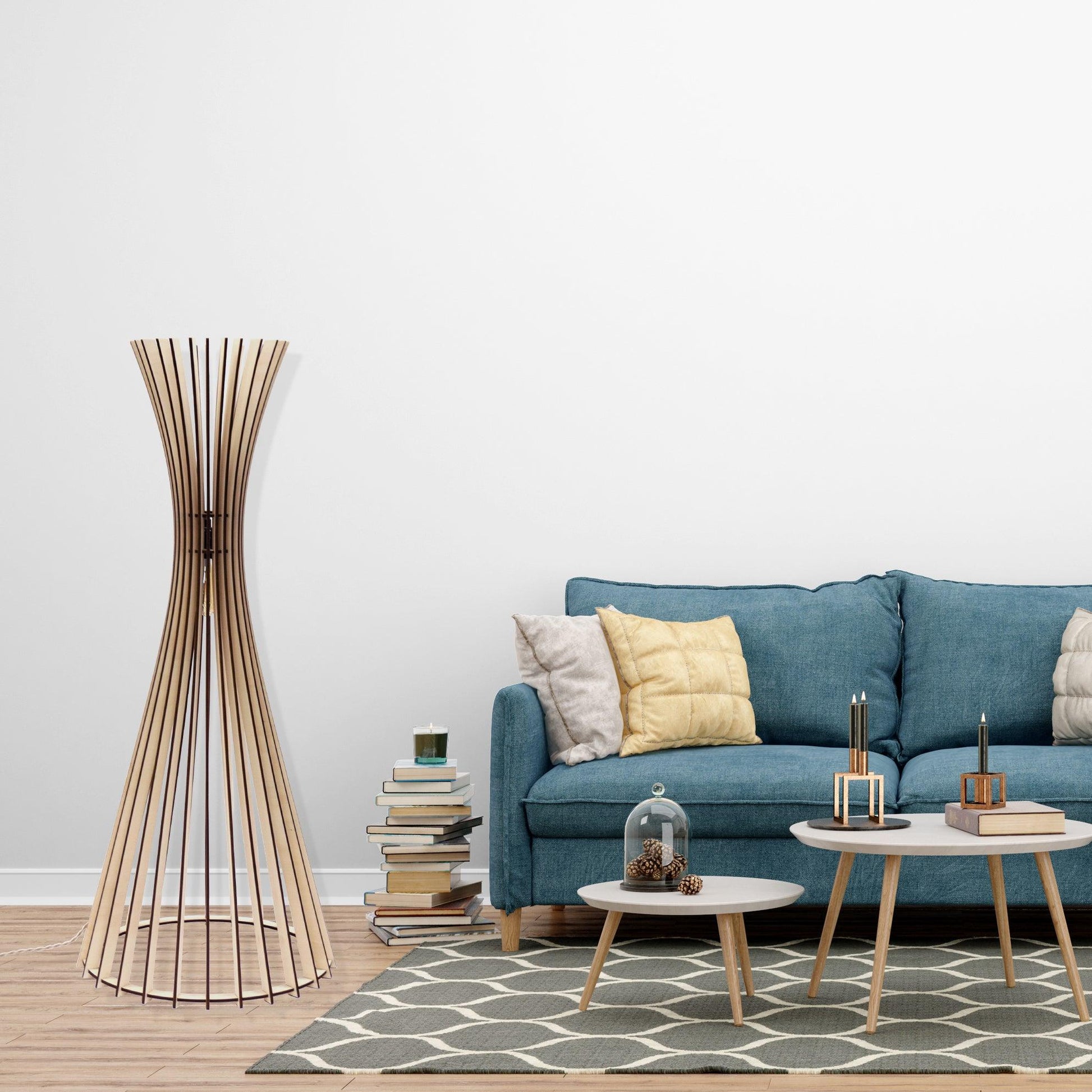 TIPI | Lampadaire - Atelier Loupiote | Lampes artisanales françaises