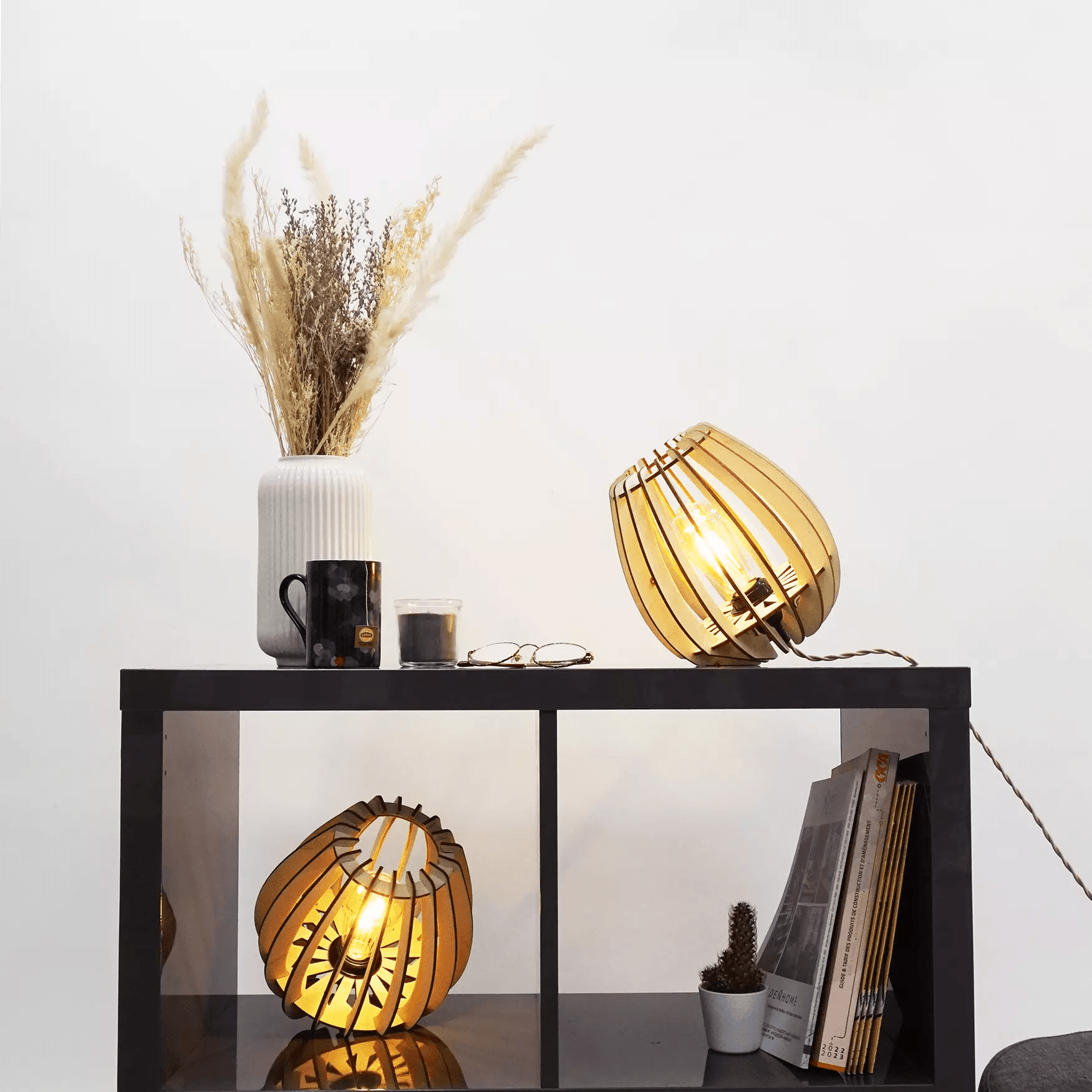 Atome | Lampe à poser - Atelier Loupiote | Lampes artisanales françaises